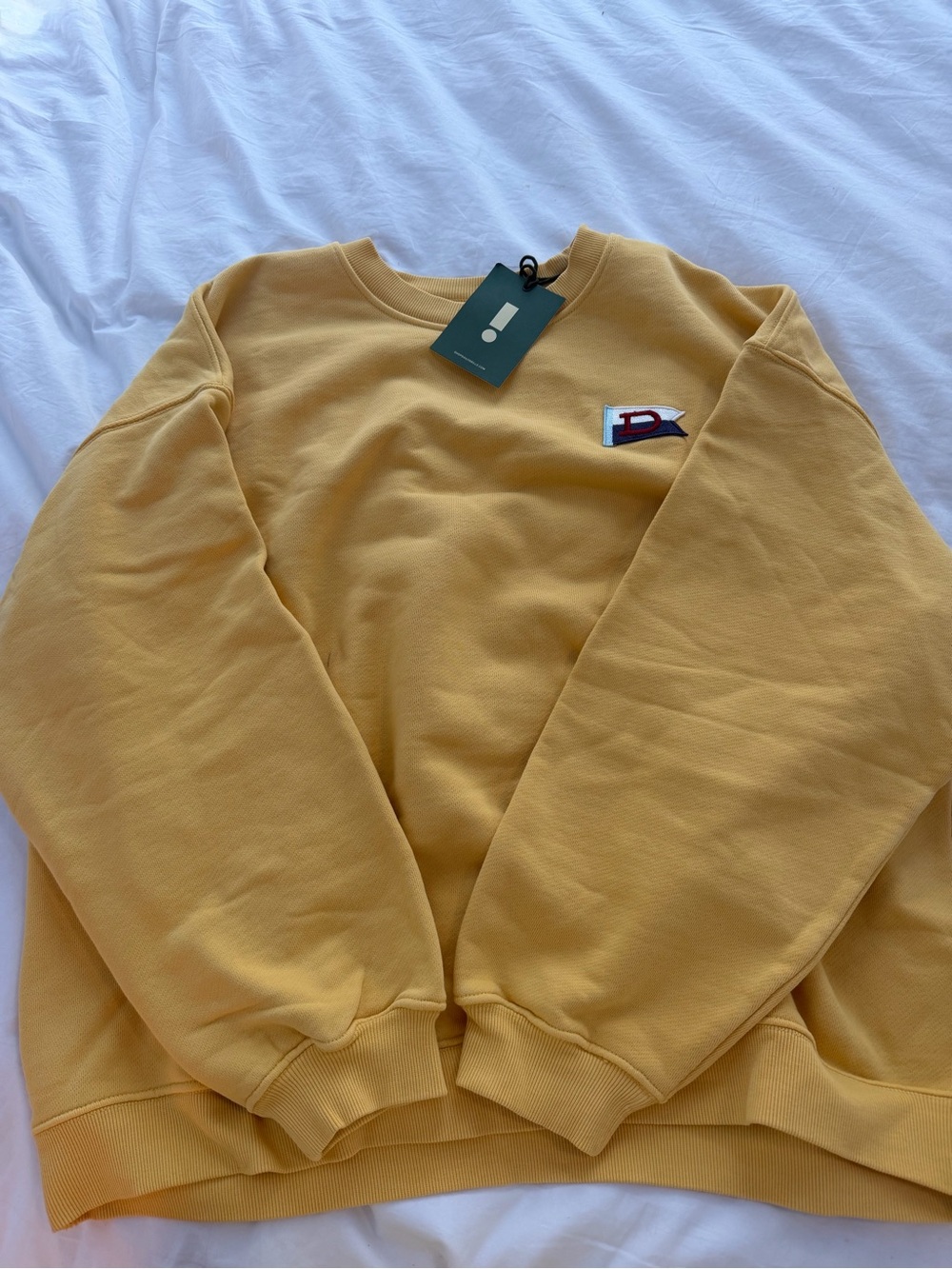 Daily Drills Outeast Heavyweight Crewneck Sweater with Patches